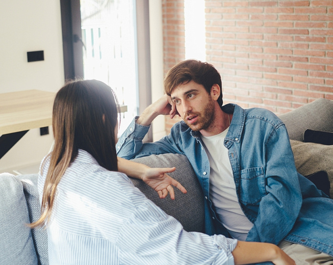 Данные о психических расстройствах в супружеских парах 
