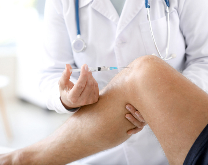 Эффективность внутрисуставных инъекций гиалуроновой кислотой при коленном остеоартрите