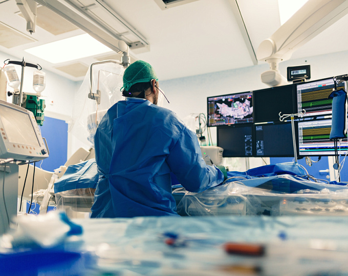 Сравнение внутрисердечной и чреспищеводной эхокардиографии при аблации у пациентов с фибрилляцией предсердий