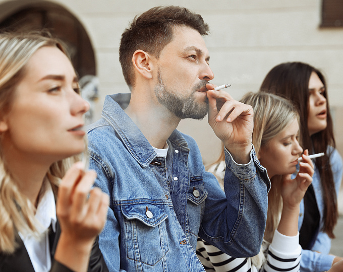 Связь между симптомами СДВГ и курением 