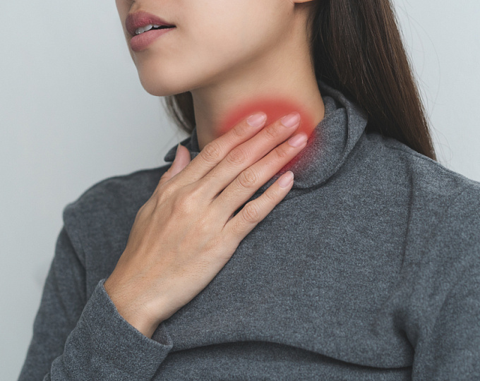 Помогут ли ИПП пациентам с персистирующими симптомами больного горла?