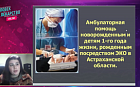 Амбулаторная помощь новорождённым и детям 1-го года жизни, рождённым по средствам ЭКО в Астраханской области.