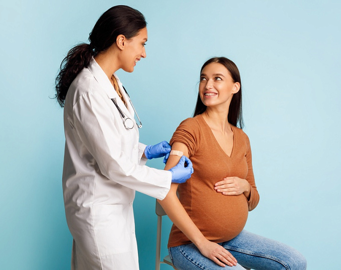 Безопасность одновременной вакцинации против гриппа и коклюша во время беременности